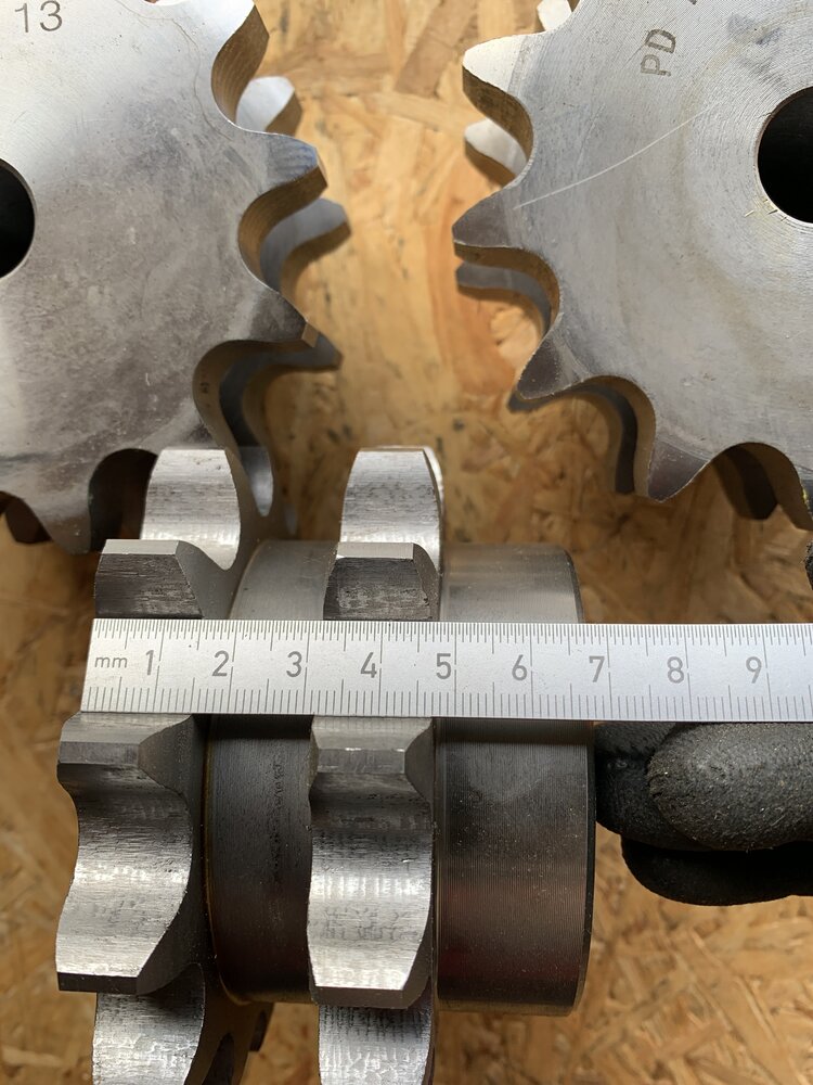 Kettenrad M16B13,  PD1 Z 13 6077 - Bild 3