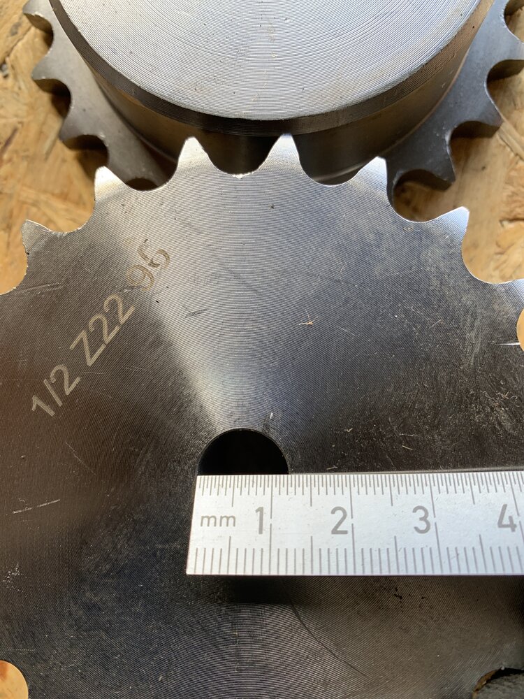 Kettenrad 1/2 Z22 96 - Bild 2