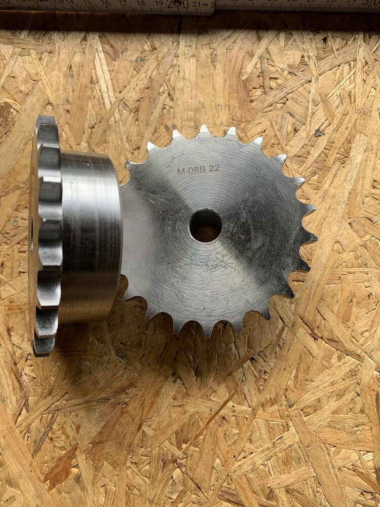 Kettenrad M 08B 22