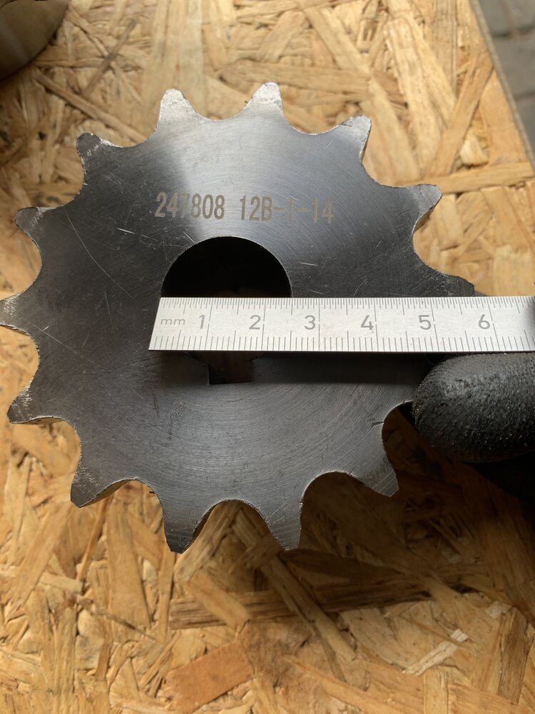 Kettenrad 247808 12B-1-14