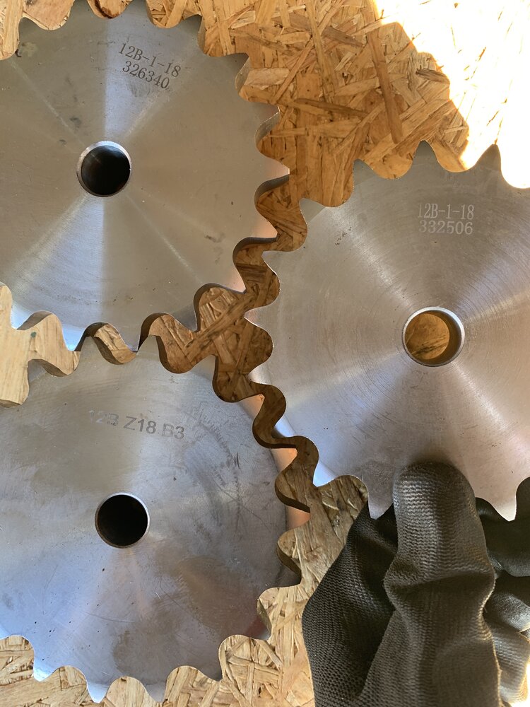 Kettenrad 12B Z18B3,12B-1-18 332506,12B-1-18 326340 - Bild 2