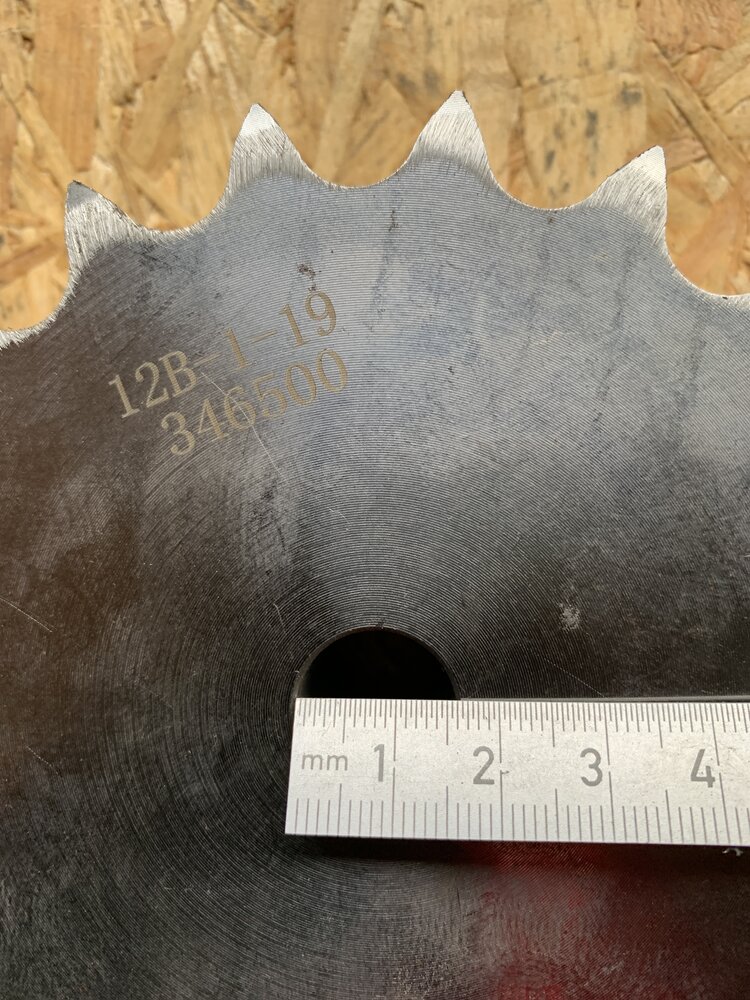 Kettenrad 12 B-1-19. 346500 - Bild 2