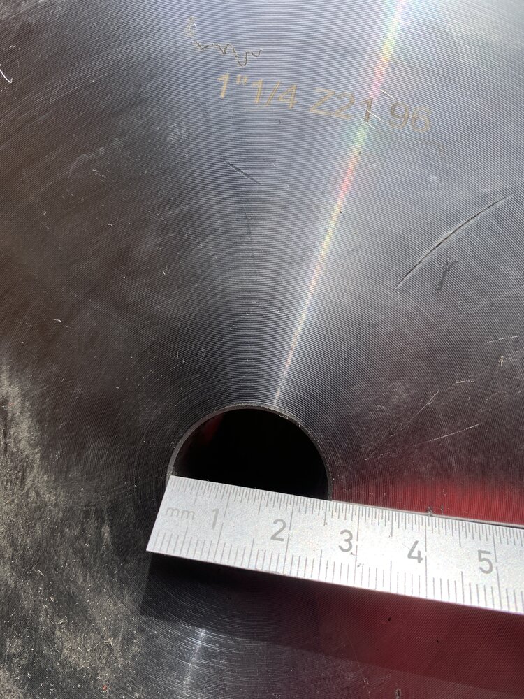 Kettenrad 1“1/4 Z 2196 - Bild 2