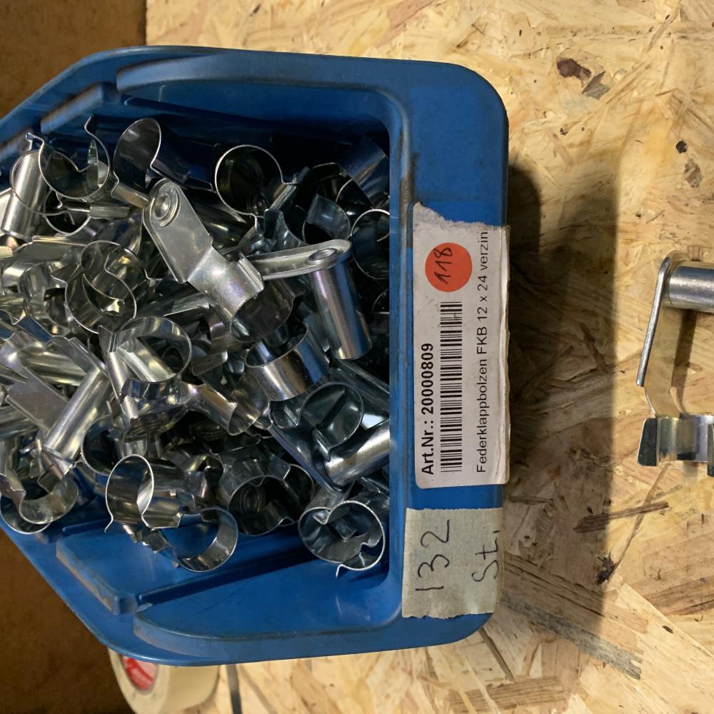 Federklappbolzen FKB 12x24 verzin 