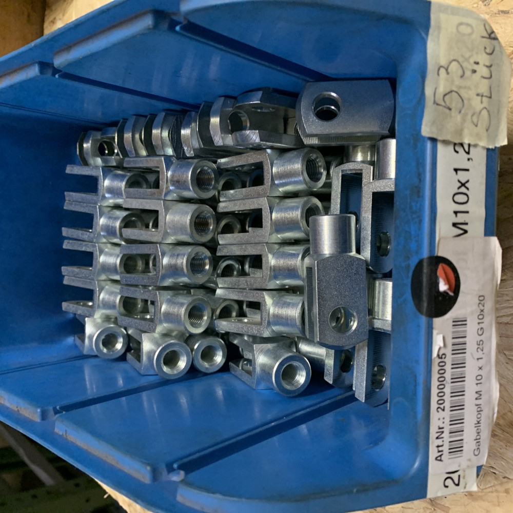 Gabelkopf M10x1,25 G10x20