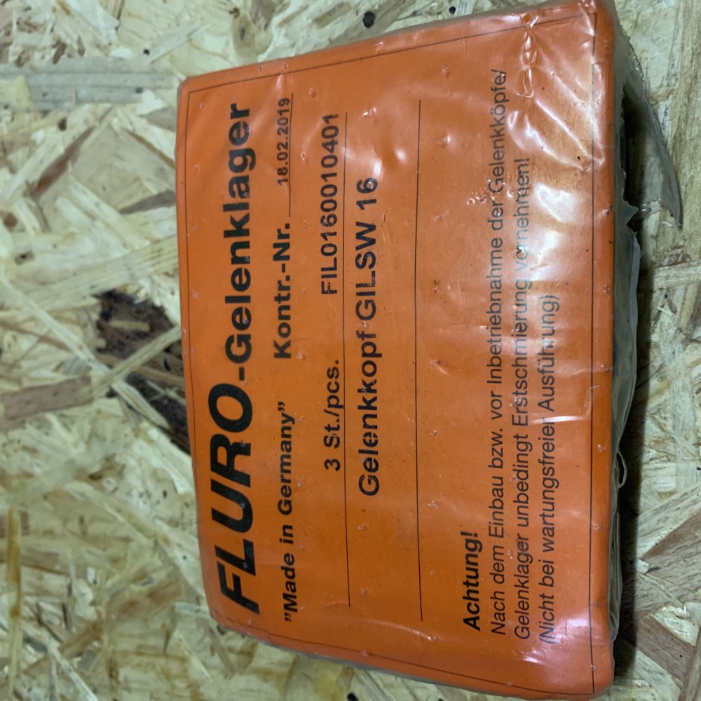 FLURO-Gelenklager GILSW 16x1,5