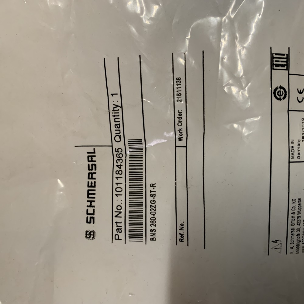 Schmersal BNS 260-02ZG-ST-R