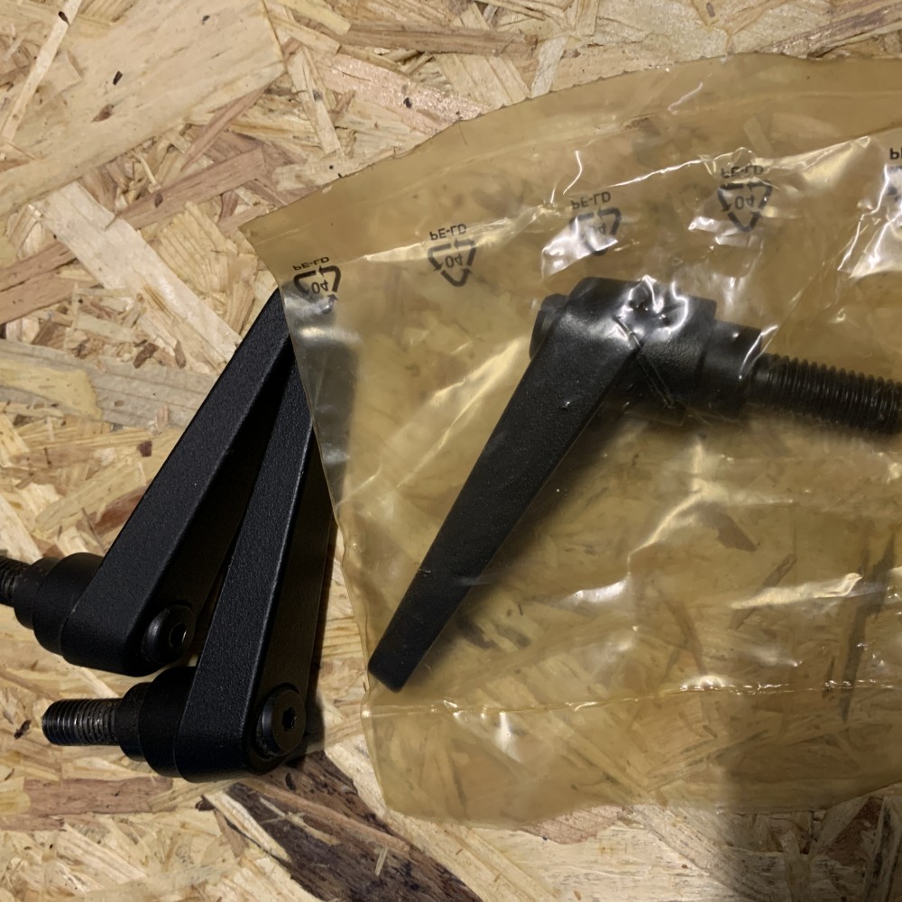Klemmhebel verstellbar M10  25mm