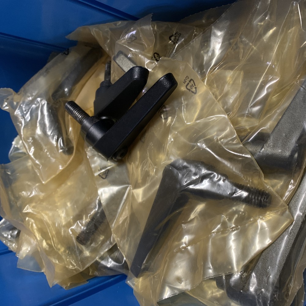 Klemmhebel verstellbar M10  25mm - Bild 2