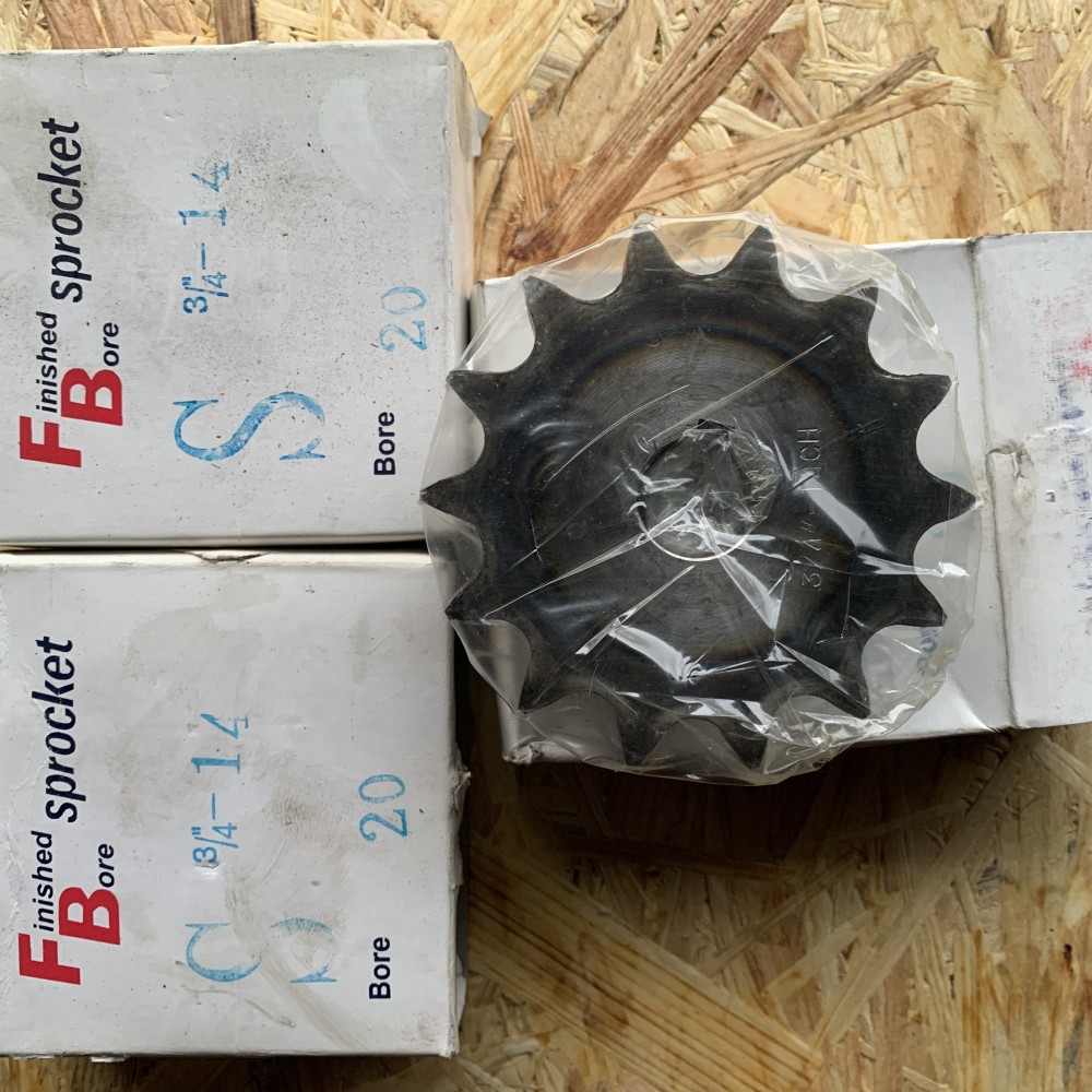 Finished Bore Kettenrad S 3/4-14 Bore 20