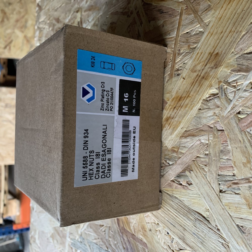 HEX NUTS M16 Uni 5588-DIN 934 - Bild 2