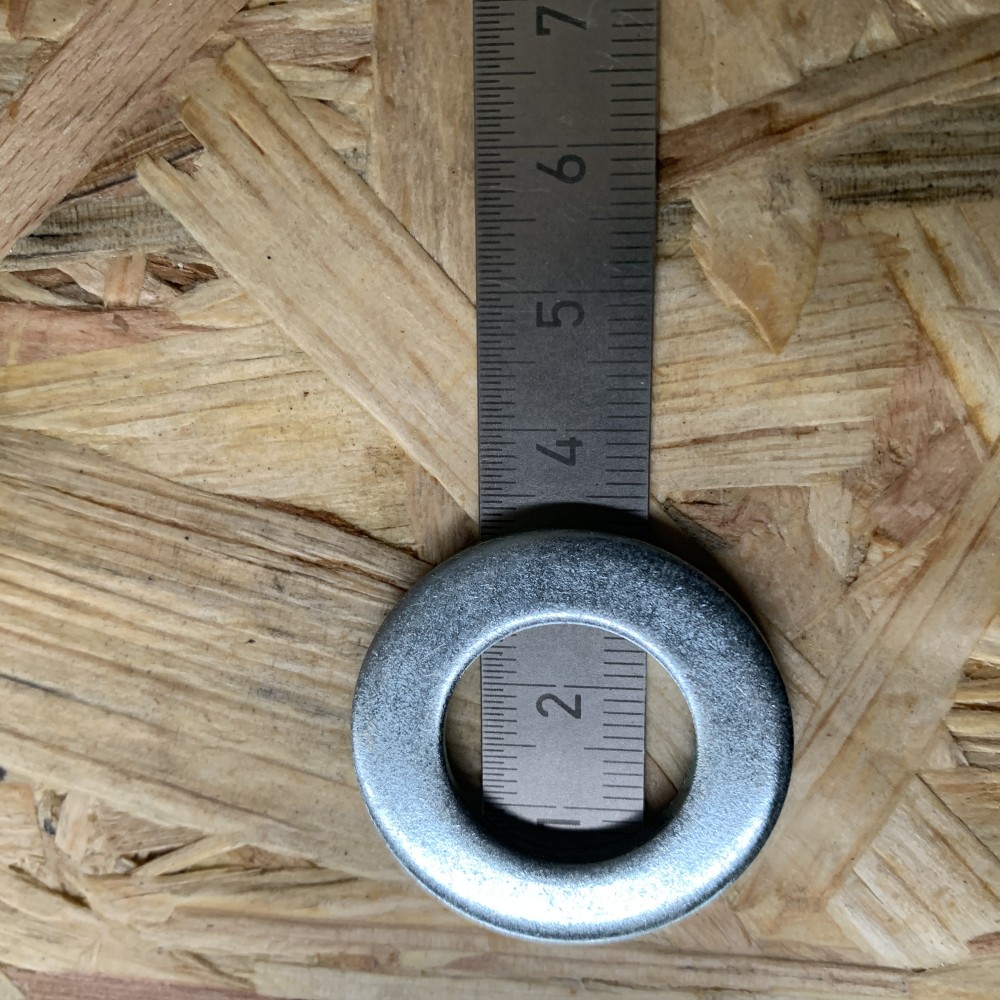 Flache Unterlegscheibe. M19 - Bild 2