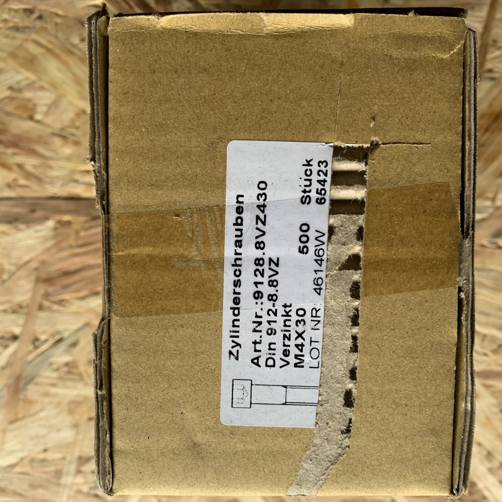 Zylinderschrauben  M4x30