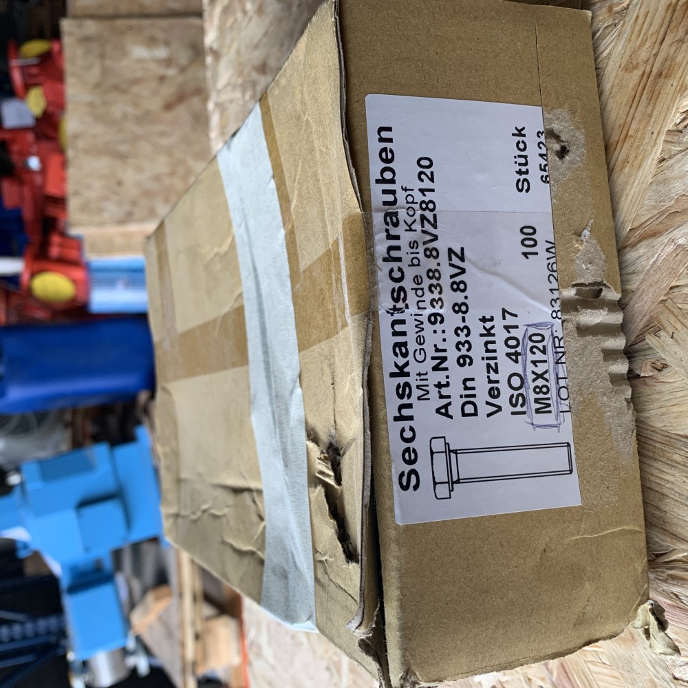 Sechskantschrauben M8x120