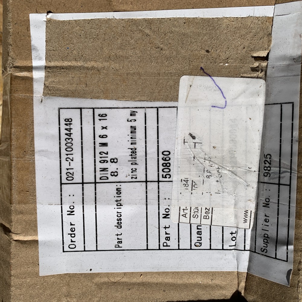 Zylinderschrauben  M6x16