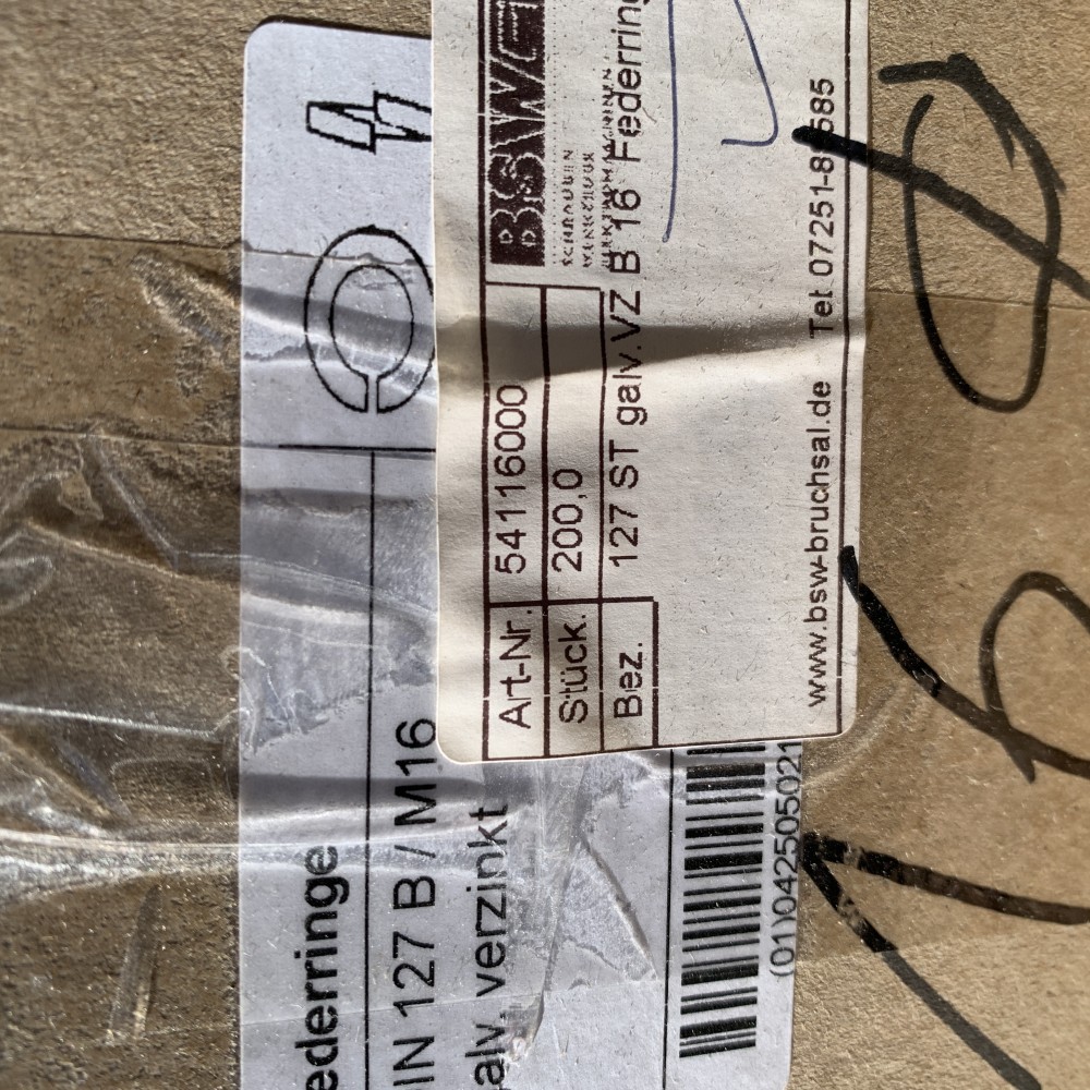 Federringe B/M16  - Bild 2