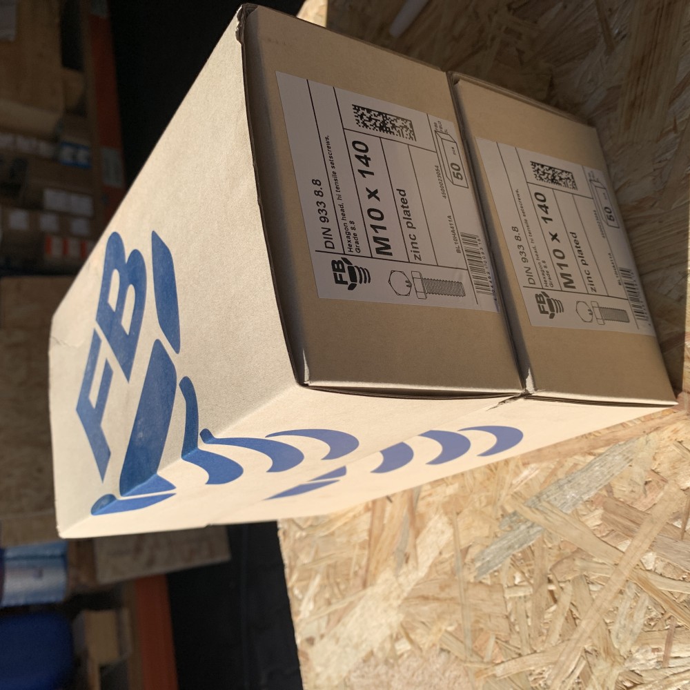 FB Sechskantschrauben M10x140 - Bild 2