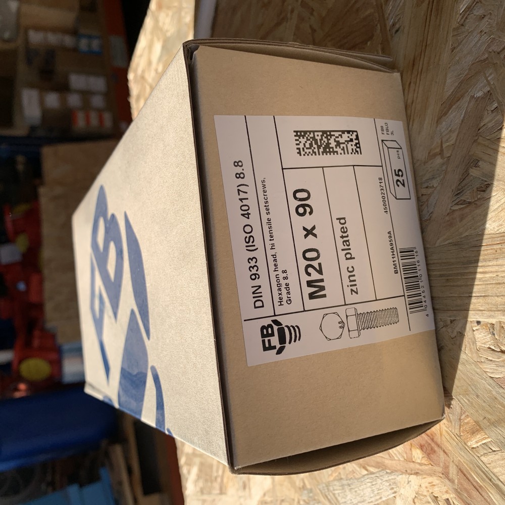 FB .Sechskantschrauben M20x90