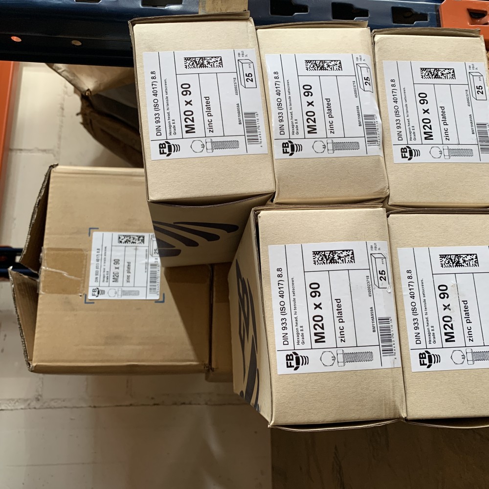 FB .Sechskantschrauben M20x90 - Bild 2