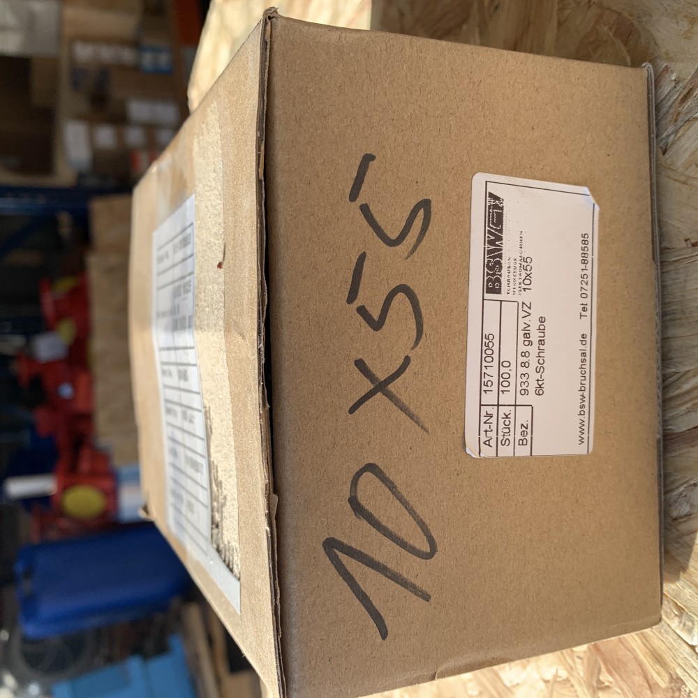 BSW.Sechskantschrauben M10x55