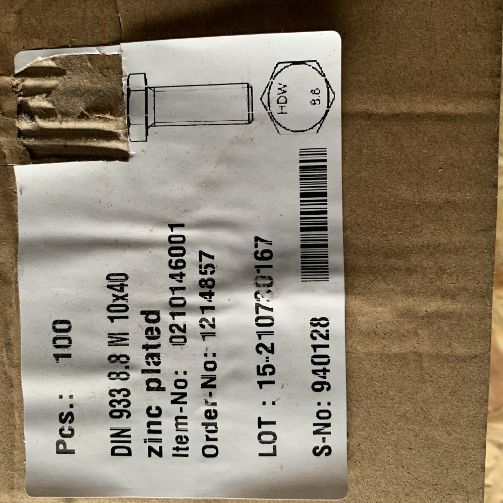 Sechskantschrauben M10x40