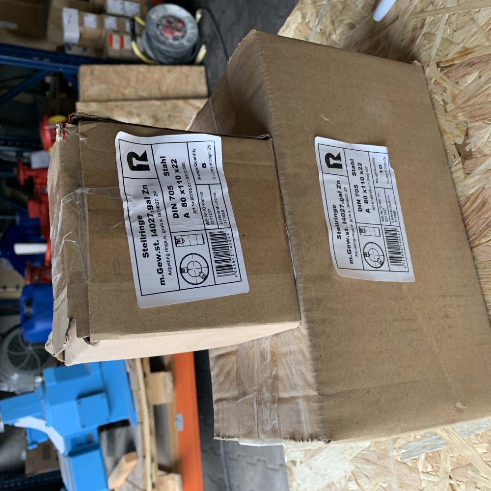 Stellringe A 80x110x22 DIN 705 - Bild 2