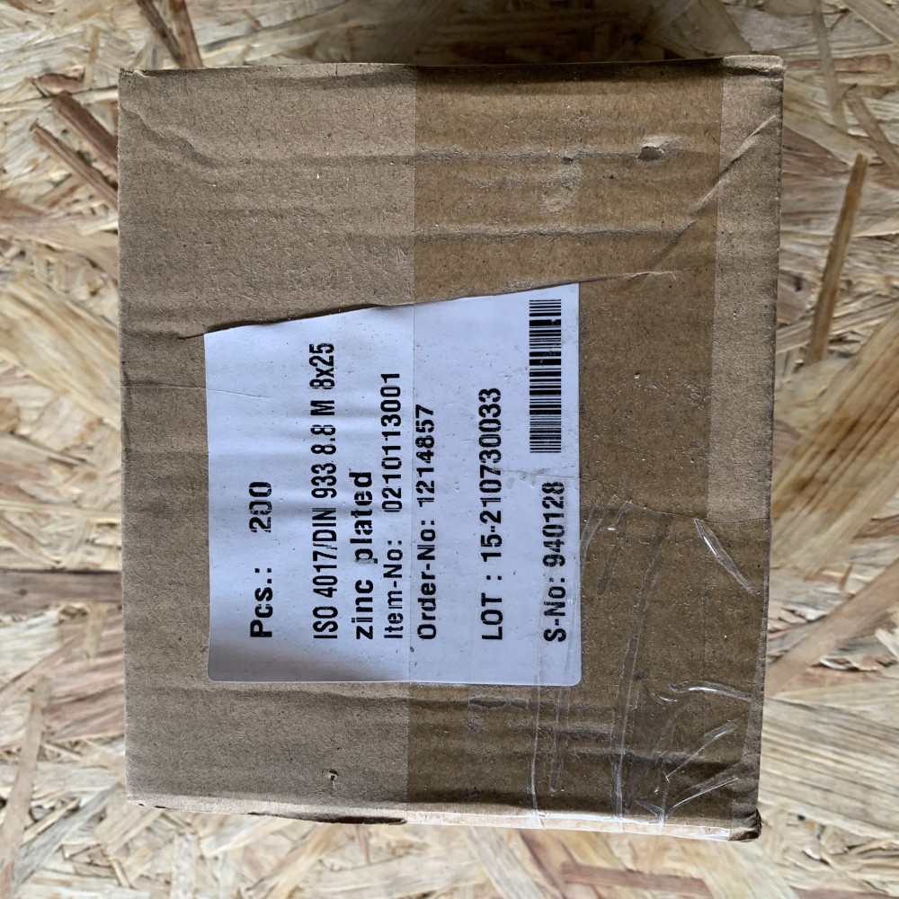 Sechskantschrauben M8x25