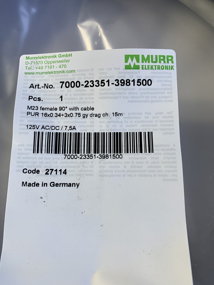 Murr Elektronik 7000-23351-3981500