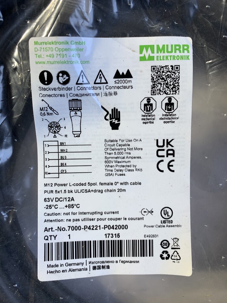 Murr Elektronik 7000-Р4221-Р042000