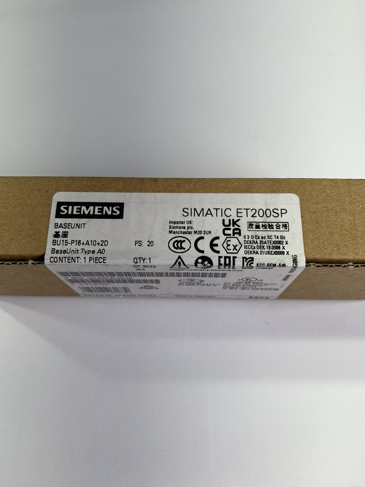 Siemens 6ES7 193-6BP20-0DA0