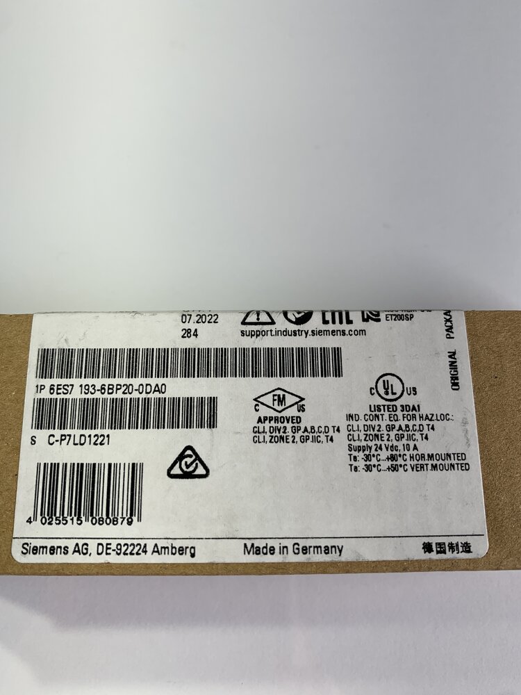 Siemens 6ES7 193-6BP20-0DA0 - Bild 2