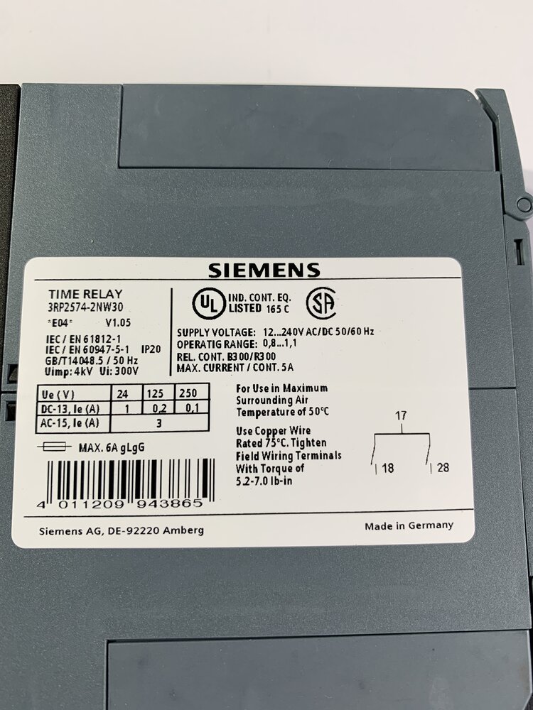 Siemens 3RP2574-2NW30