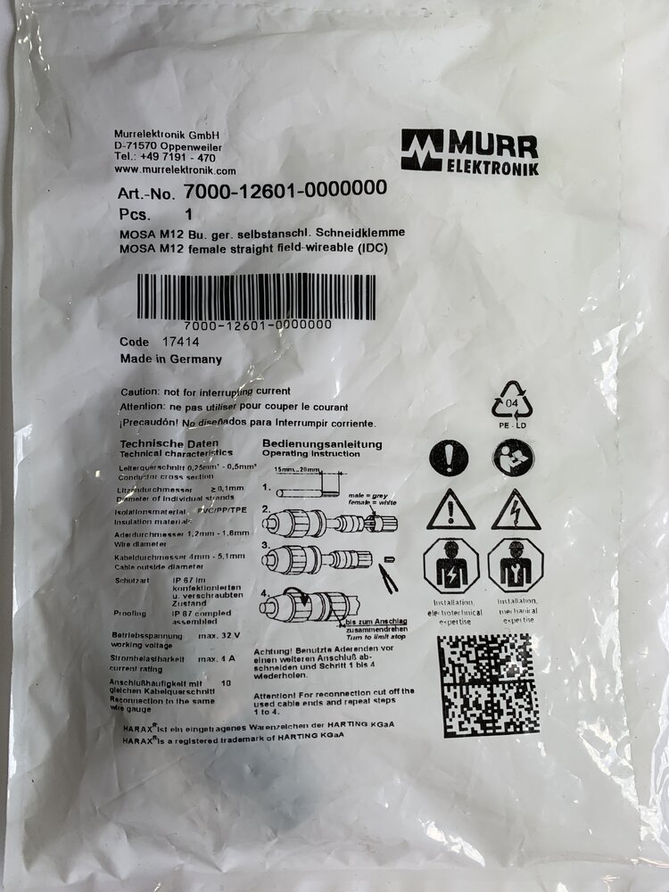Murr Elektronik 7000-12601-0000000