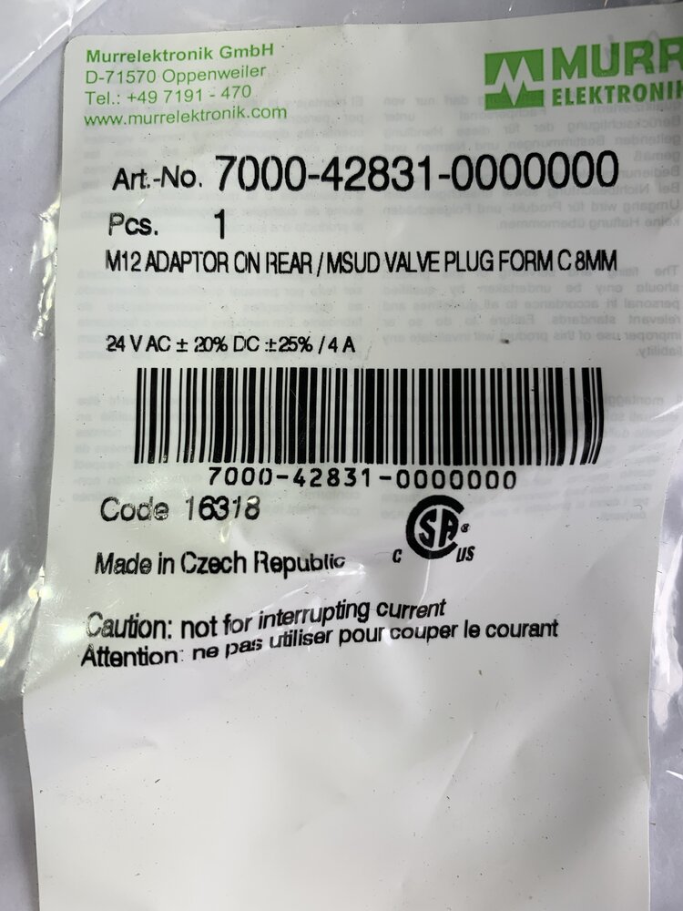 Murr Elektronik 7000-42831-0000000