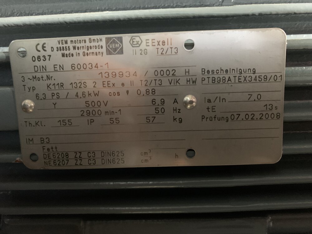 VEM К11R132S 2 EExe