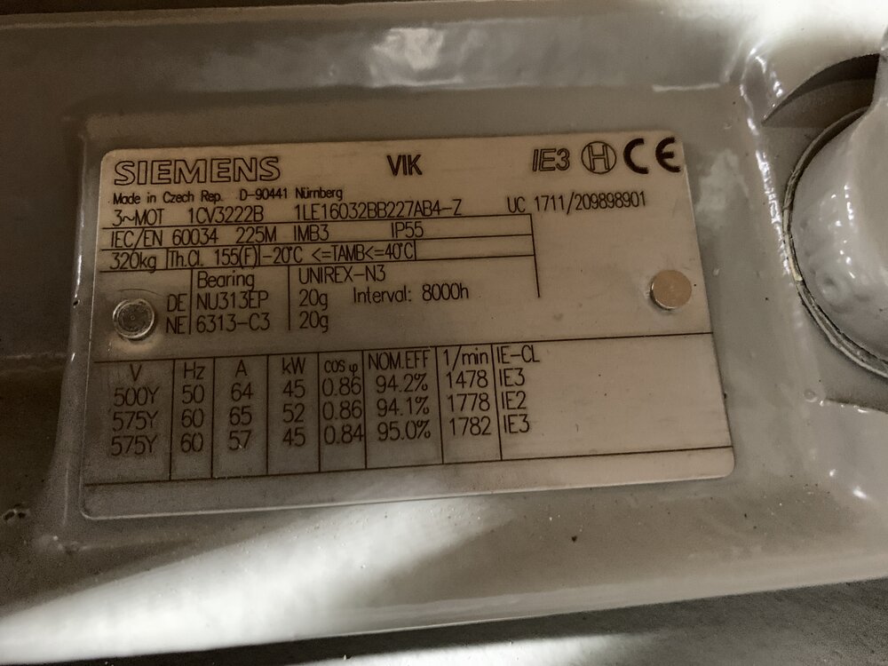 Siemens 1LE16032BB227AB4-Z