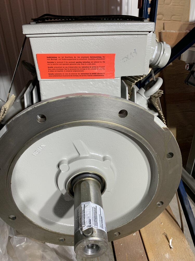 Siemens 1MA6 220-4BC34.  225S.  US 0606/005327901 IMV1 - Bild 2