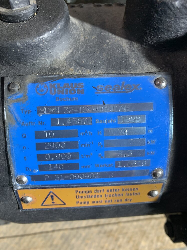 Klaus Union SLMN 32-125-90S1GOE