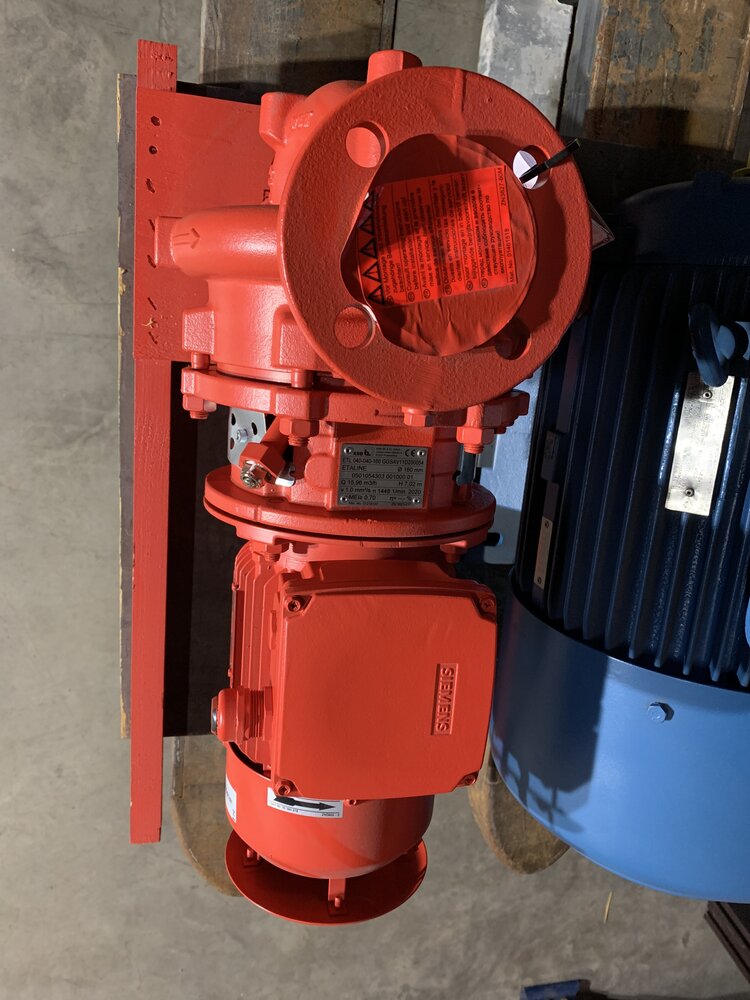 Siemens Motor: 1LE10010DB227GB-Z; Pumpe: KSB ETALINE  040-040-160 - Bild 4