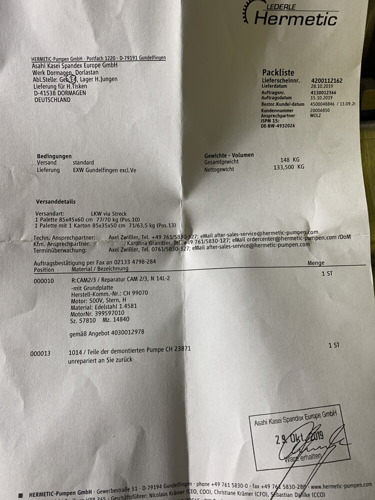 Hermetic CAM 2/3. N 14L-2