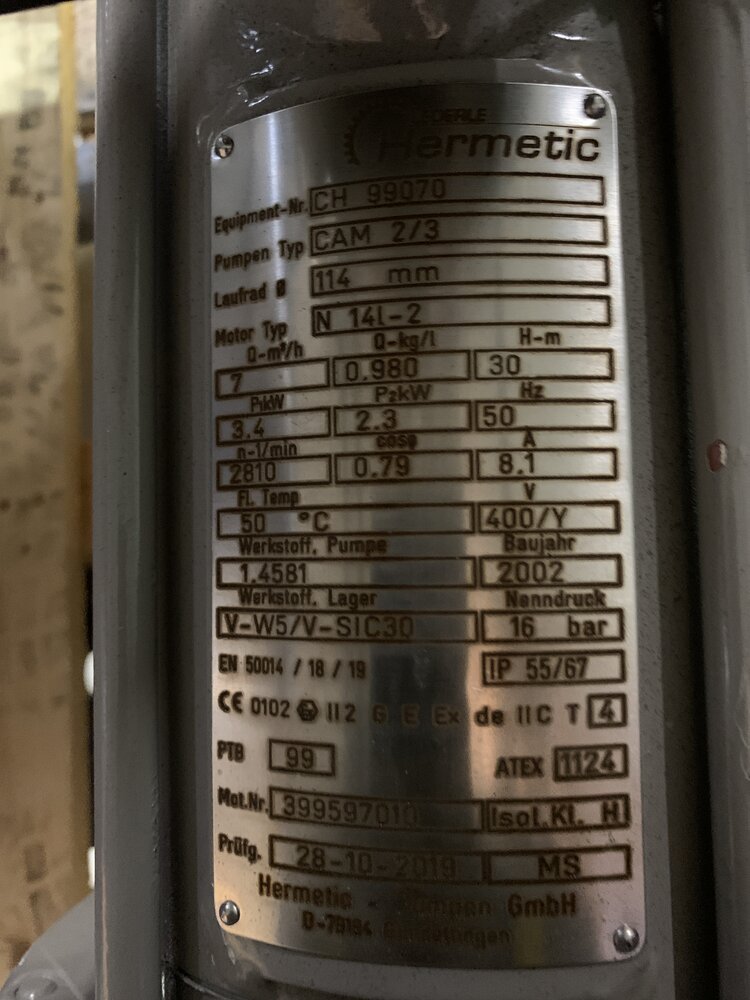 Hermetic CAM 2/3. N 14L-2 - Bild 2