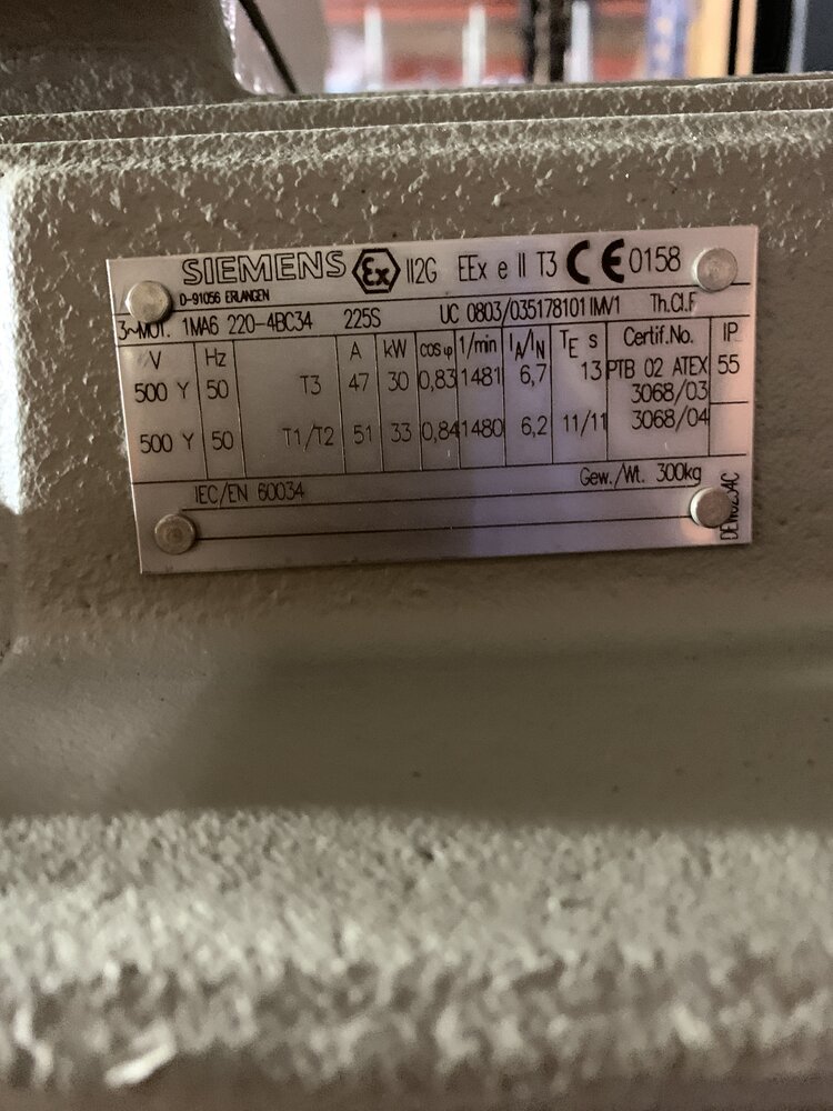 Siemens 1MA6 220-4BC34