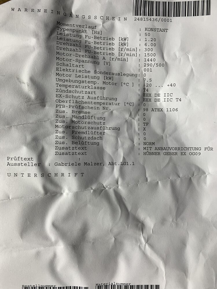 Felten und Guilleaume Motor:CD132M-4/112G - Bild 2