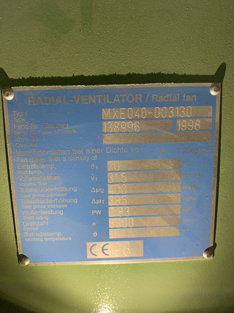 Siemens Motor: 1LA7113-2AA50, Ventilator: MXE040-003130 - Bild 2