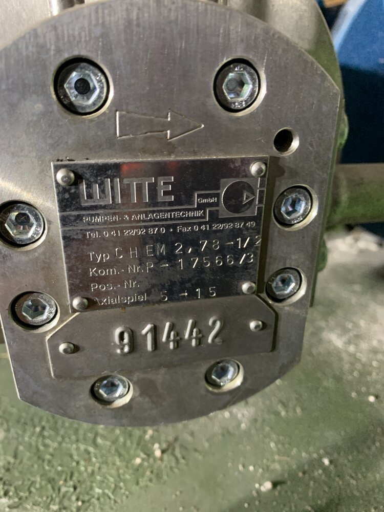 Felten und Guilleaume+ Motor: CD 100L-2; Pumpe: Witte CHEM 4,7-1 - Bild 4