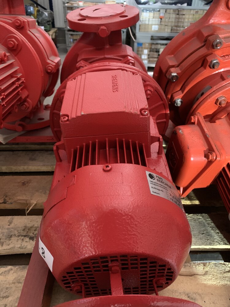 Siemens Motor: 1MA71062BA34-Z;  Pumpe: ETALINE GN 050-160/302 SP - Bild 3