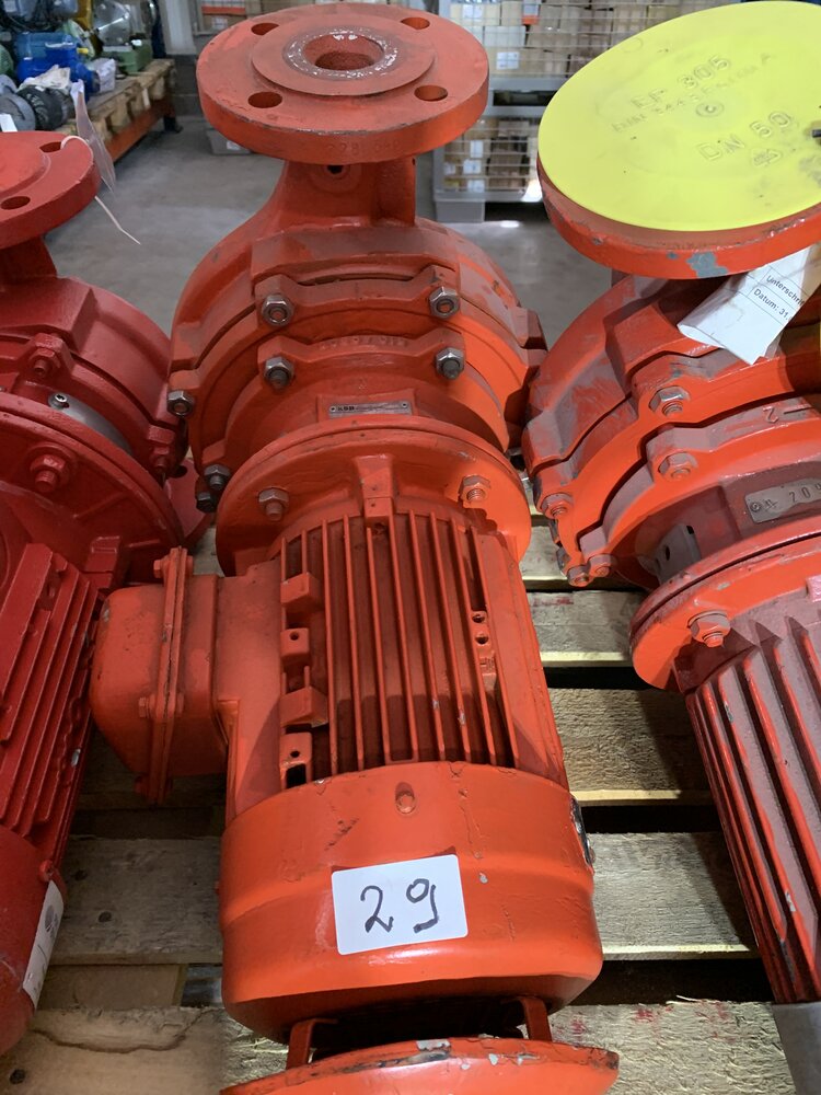 Loher_set Motor: ENCV-090LB-04M;  Pumpe: KSB ETALINE-GN 50-200/134 GN7 - Bild 2