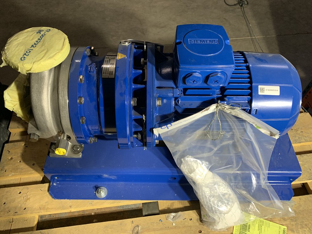 Siemens Motor: 1LE10031CAO40JA4-Z ; Pumpe: MKP 50-32-200 - Bild 3