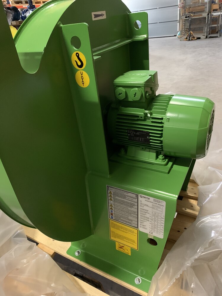 Siemens +Reitz Motor: Siemens: 1LE10011AA440AB4; Ventilator: Reitz: MXE 063-000830-00 - Bild 3