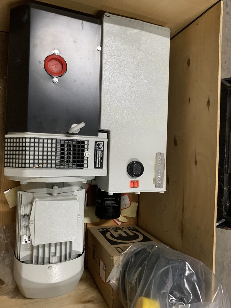 LEYBOLD Motor: FFD. WIEN: DPIN 100 LA/4 T;   Установка: SV 100 109 10 99 - Bild 3